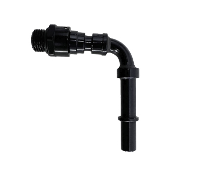 XS Intake Manifold 90 Degree Swivel Fuel Inlet Fitting THUMBNAIL