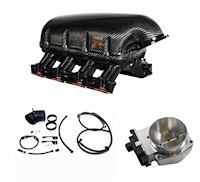 Carbon pTR LT2 C8 Corvette Kit Bundle - Intake Manifold & Throttle Body MAIN